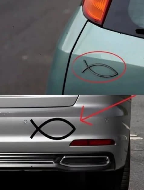 he Hidden Meaning Behind the Fish Symbol Seen on Some Cars