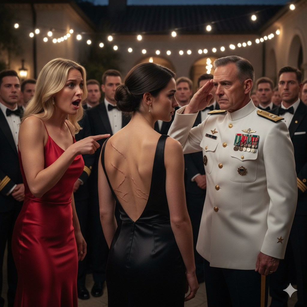 At my father’s luxury retirement party, a confrontation led to a moment I never expected in front of everyone.