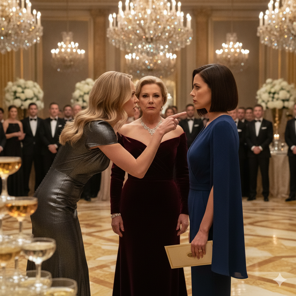 My Sister Said I Didn’t Belong at a Luxury Charity Gala and Demanded I Leave—But Everything Changed When the Truth Came Out in Front of the Entire Ballroom.