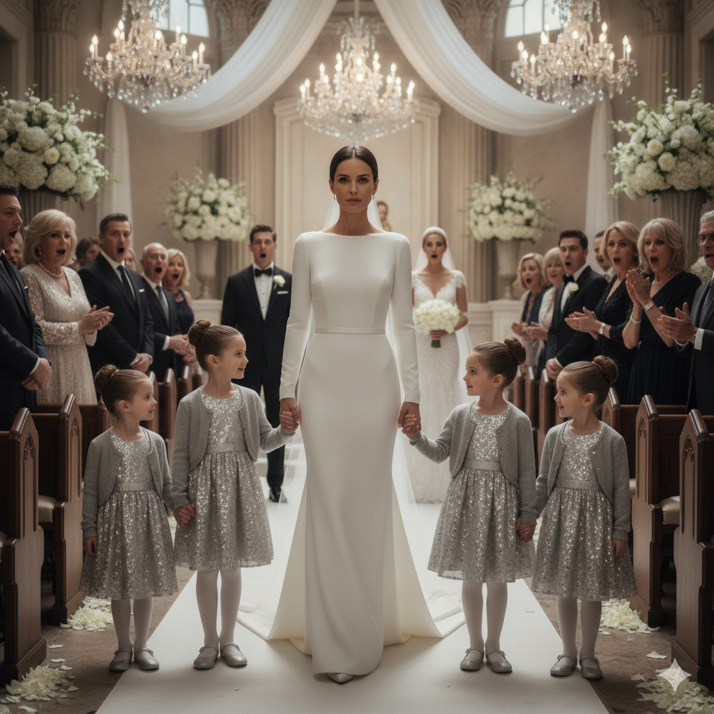 A Young Mother Left a Prominent Family Behind and Started a New Chapter — But Her Unexpected Appearance at a Wedding Five Years Later, Accompanied by Four Children, Brought Long-Held Questions and Surprising Revelations Back Into the Spotlight