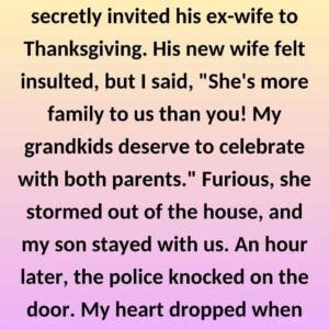 My Son Wouldn’t Touch His Thanksgiving Dinner… The Reason Changed Our Family Forever.