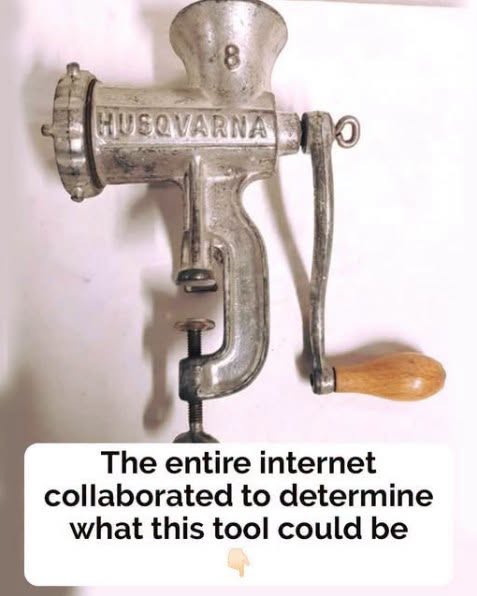 People across the internet came together to identify a mysterious object that left many puzzled.
