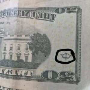 I Was About to Spend This  Bill When a Strange Mark Caught My Attention.