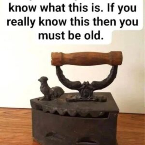Can You Guess What This Old-Fashioned Object Was Used For? The Answer May Surprise You.