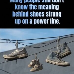 Have You Ever Wondered Why Shoes Are Hanging from Power Lines? The Real Story Isn’t What Most People Think.
