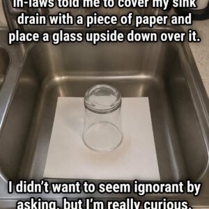 The Simple Sink Hack That Can Tell You If Something Happened While You Were Away