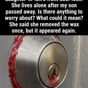 What Could Red Wax on Your House Lock Mean?