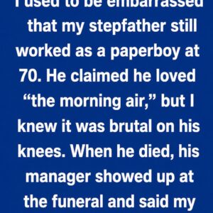 Thought I Knew My Stepfather… Then I Learned the Story Behind His Paper Route