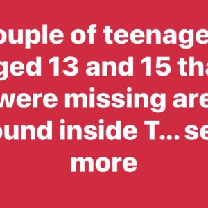 After Days of Searching, Two Missing Teens Were Found Inside a Truck… The Investigation Is Still Unfolding.