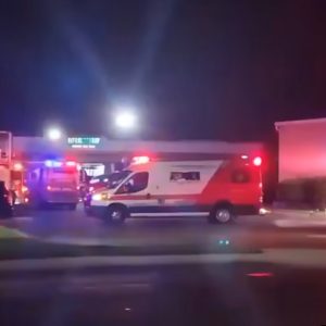 Tragic scenes unfolded after a shooting at a children’s event…