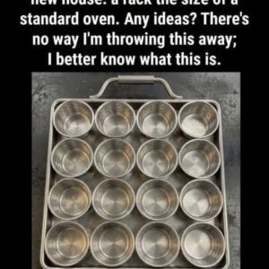 We Found This Strange Rack In The Kitchen Of Our New House… See more