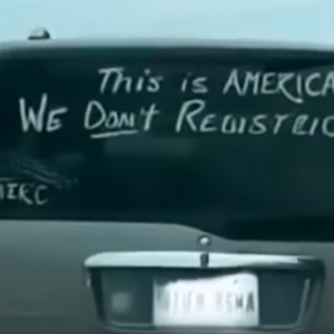 Someone Noticed a Strange Message on the Back of an SUV… What It Said Sparked Thousands of Reactions.