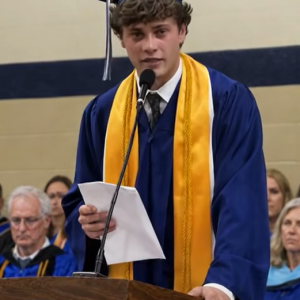 My Son Stopped His Valedictorian Speech Midway… Then Revealed a Secret That Changed Everything
