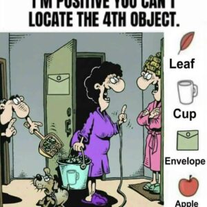 The Fourth Hidden Object Is a Clever Trick! Can You Spot What’s Missing?