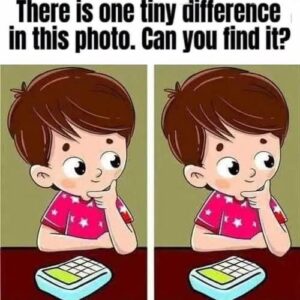 His Calculator Holds a Tiny Secret! Can You Catch the Difference?