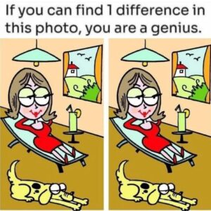 Can You Spot the One Difference in This Relaxing Scene?