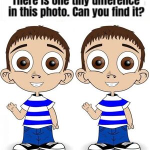Can You Spot the Tiny Difference Between These Two Boys?
