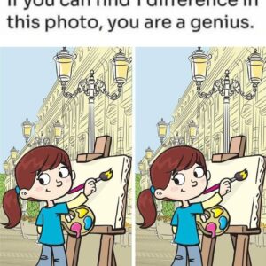 Can You Spot the One Difference in This Artist’s Picture?