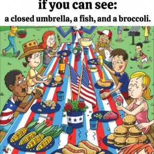 A Summer Picnic with 14 Hidden Surprises – Can You Find Them All?